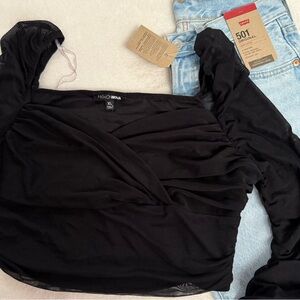 Fashion Nova Black Women's Top | XL